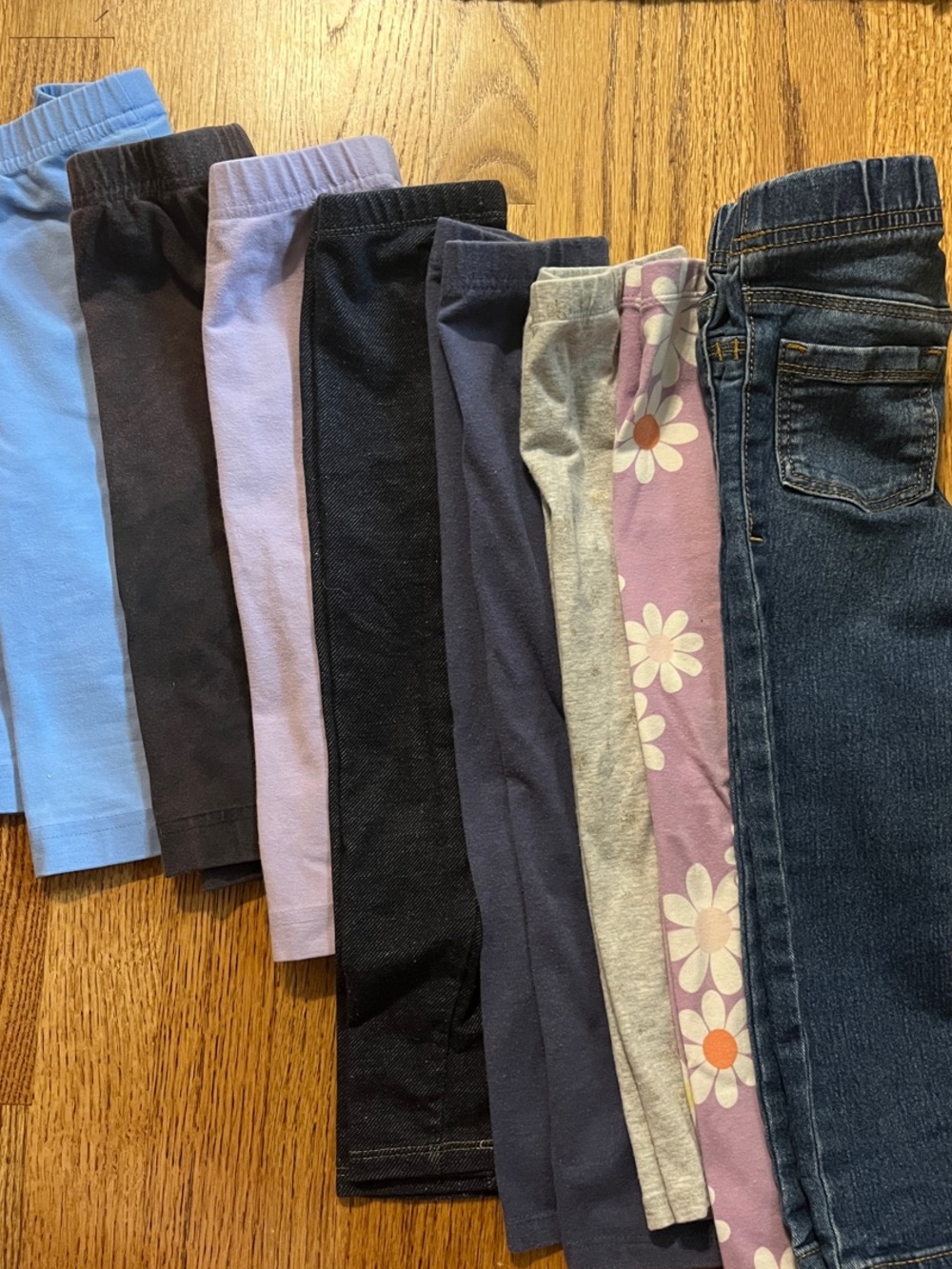 3T Leggings Capri Lot - 8 total